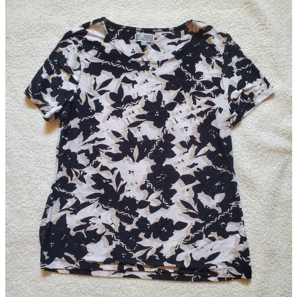 JM Collection Petite Short Sleeve T-Shirt